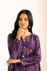 2 Piece Printed Slub Khaddar Printed (CP0222)